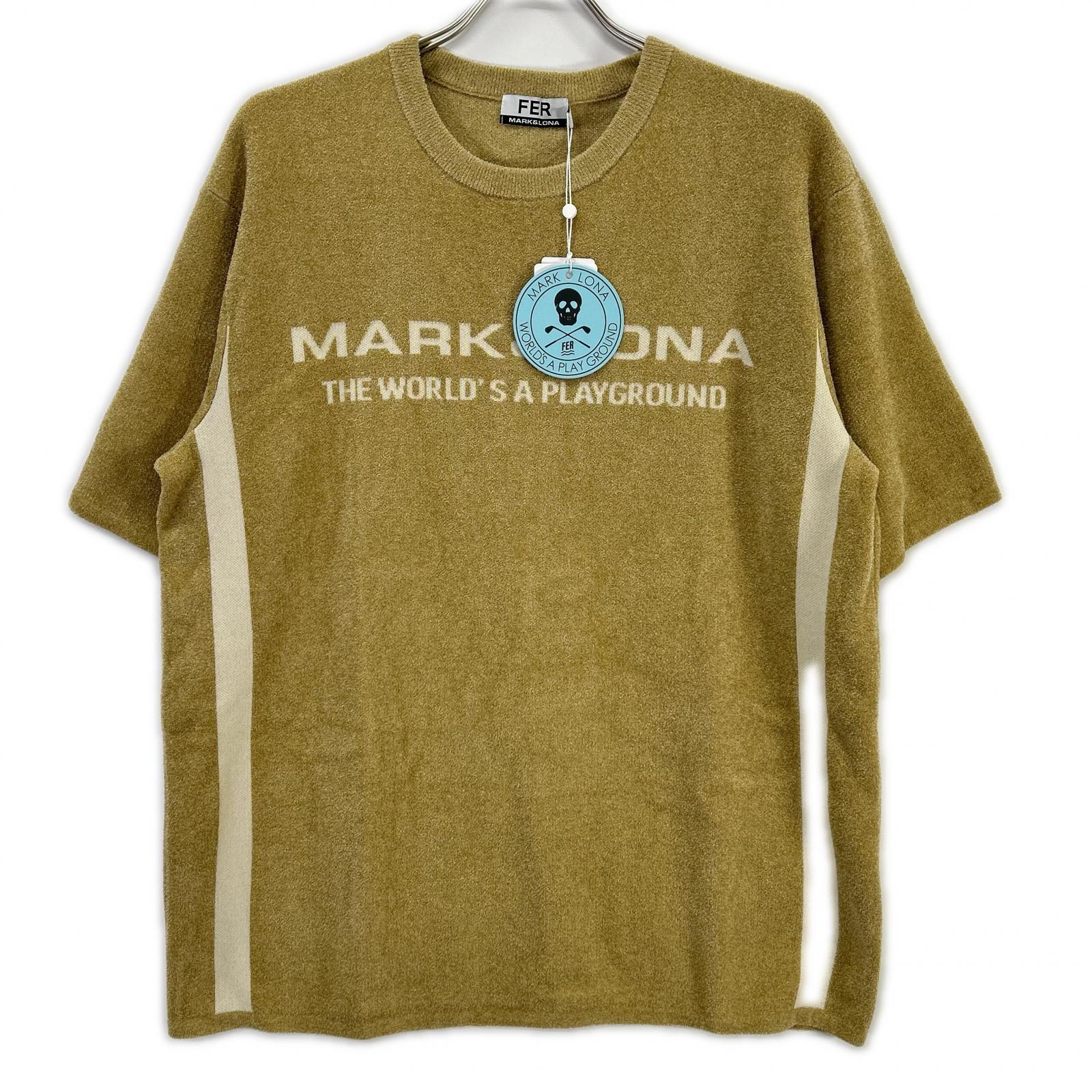 MARK&LONA マークアンドロナ MFM-6A-AA10 Plush Velour Touch ベージュ Tシャツ トップス
