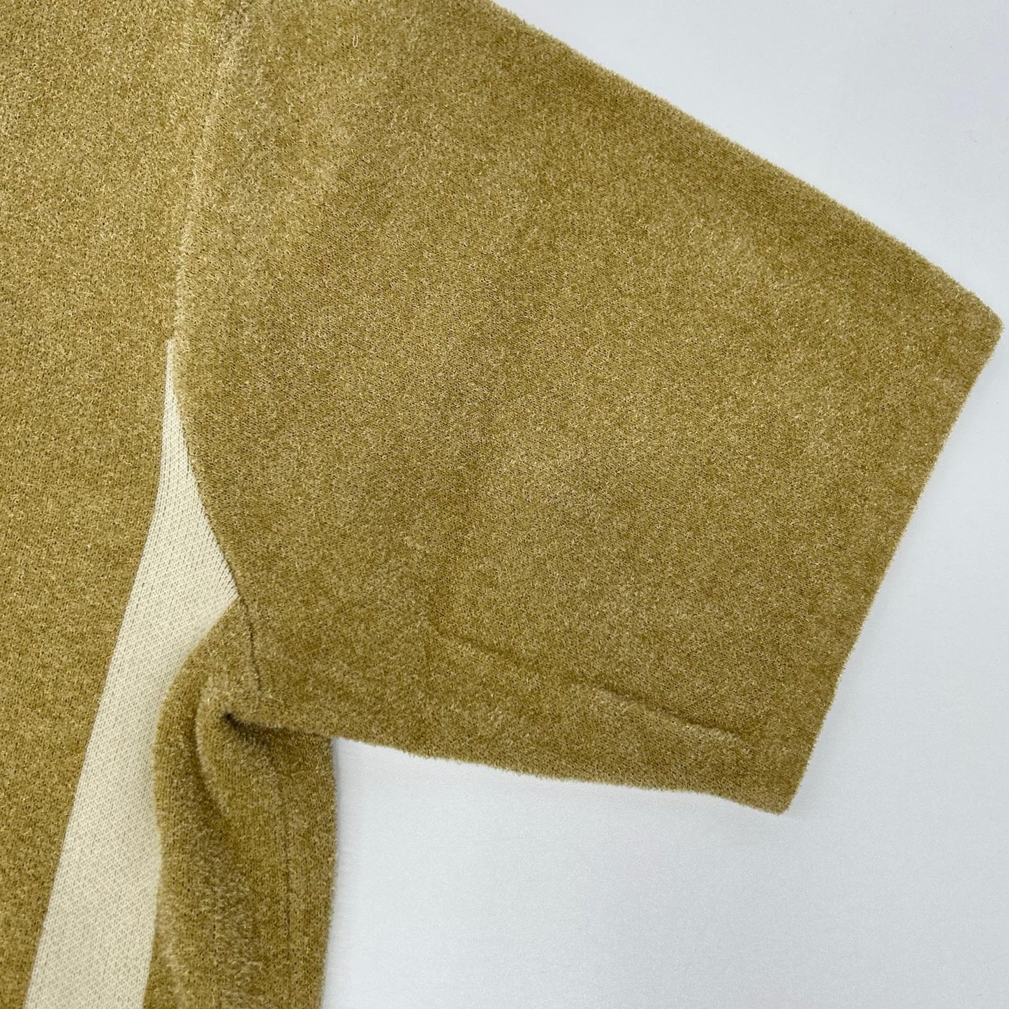 MARK&LONA マークアンドロナ MFM-6A-AA10 Plush Velour Touch ベージュ Tシャツ トップス