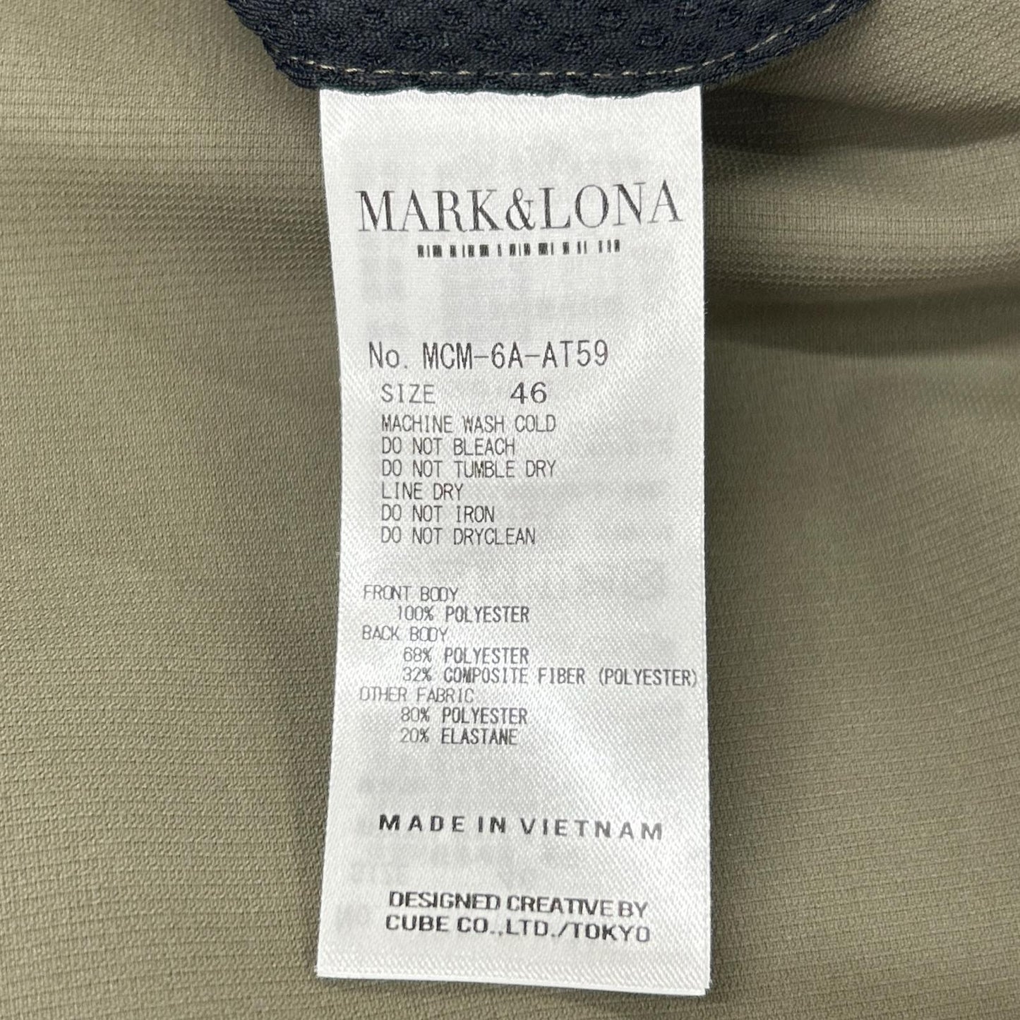 MARK&LONA マークアンドロナ MCM-6A-AT59 DHTS | MEN ショーツ ボトムス