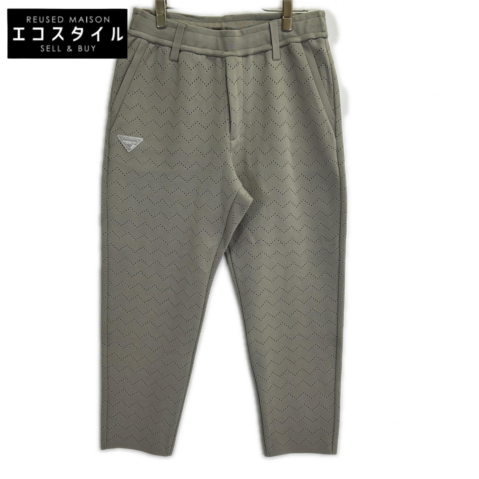 MARK&LONA マークアンドロナ MCM-6A-AT54 MRPT | MEN グレー ミラノリブパンツ ボトムス