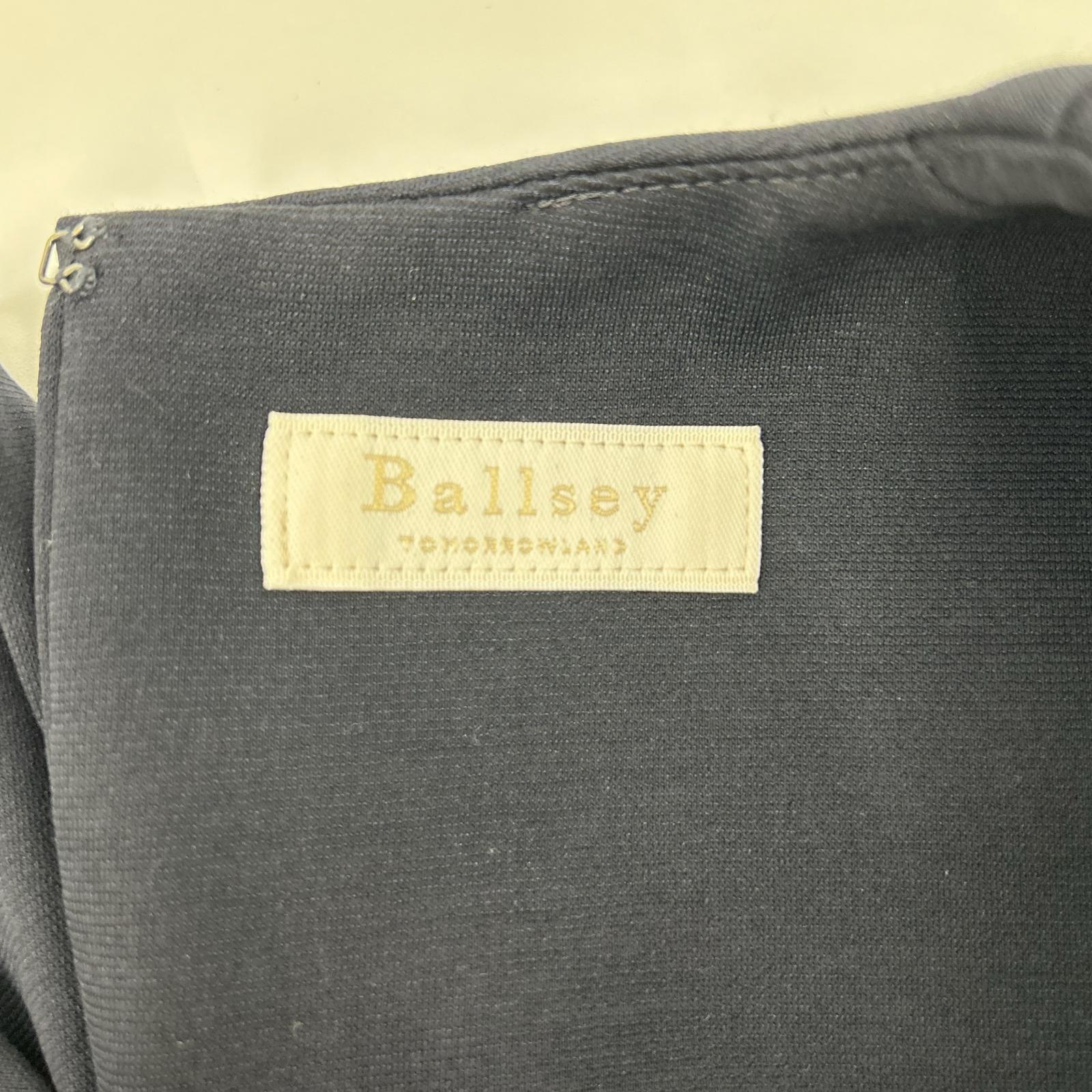 BALLSEY ボールジー 11-06-34-06702 コットンナイロンポンチ コンビワンピース ワンピース