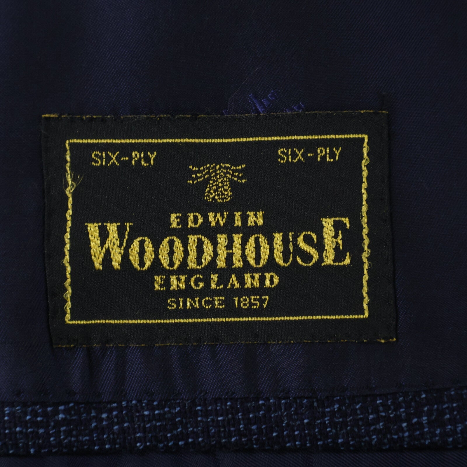 ISAIA Isaia 【Excellent condition】M24AFI/017 MUSA-based 2-button single-breasted suit in EDWIN WOODHOUSE fabric suit set