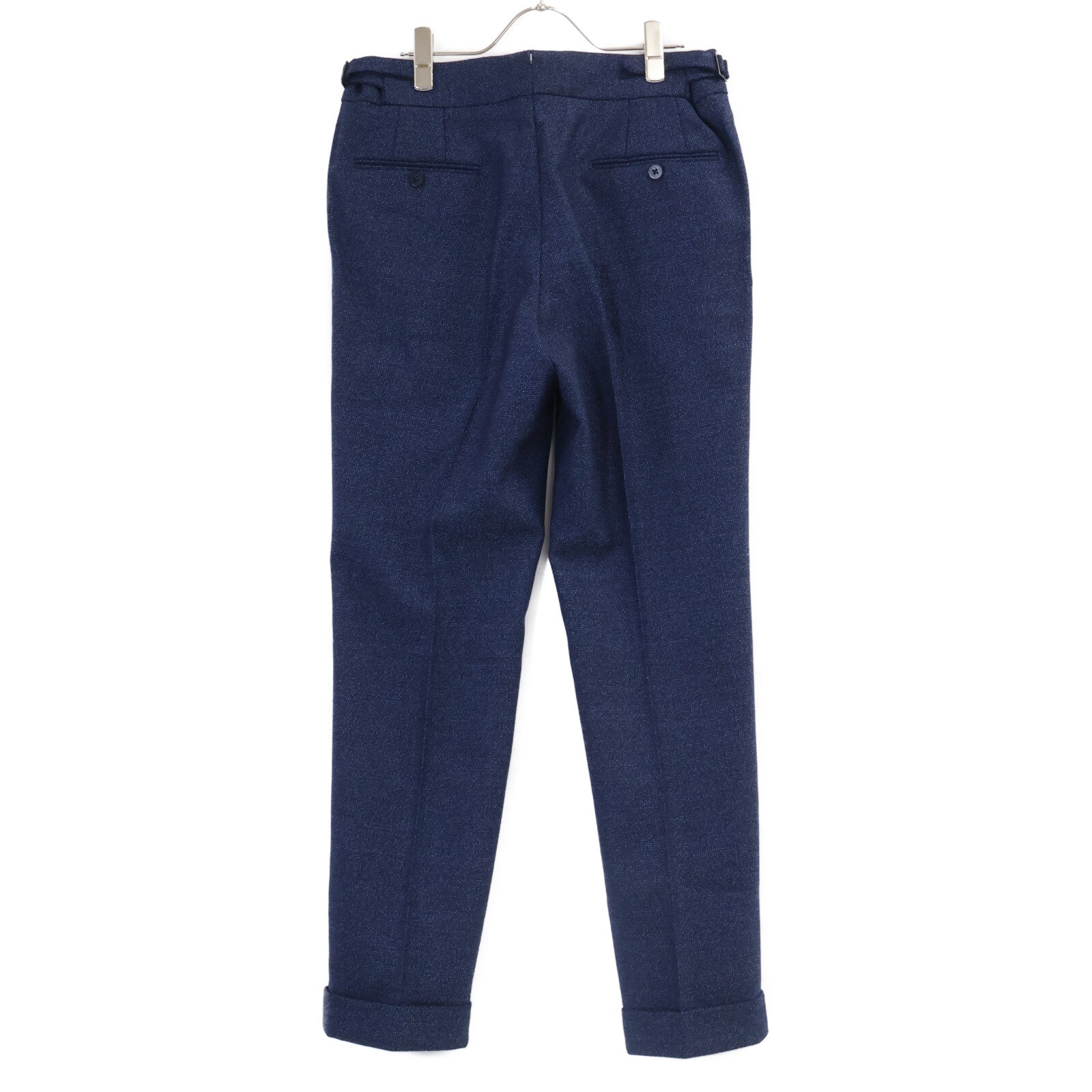 ISAIA イザイア 【美品】M24AFI/017 MUSAベース EDWIN WOODHOUSE生地 2Bシングルスーツ スーツ セットアップ
