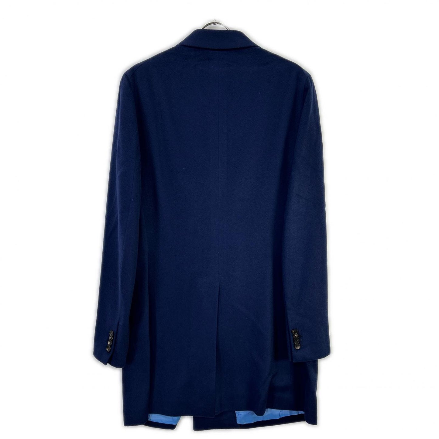 ISAIA イザイア COLORADO ウールカシミヤ ネイビー ダブルチェスターコート コート