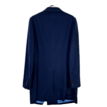 ISAIA イザイア COLORADO ウールカシミヤ ネイビー ダブルチェスターコート コート