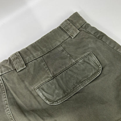 BRUNELLO CUCINELLI ブルネロクチネリ DE91930 カーキ アイビエイターパンツ ボトムス