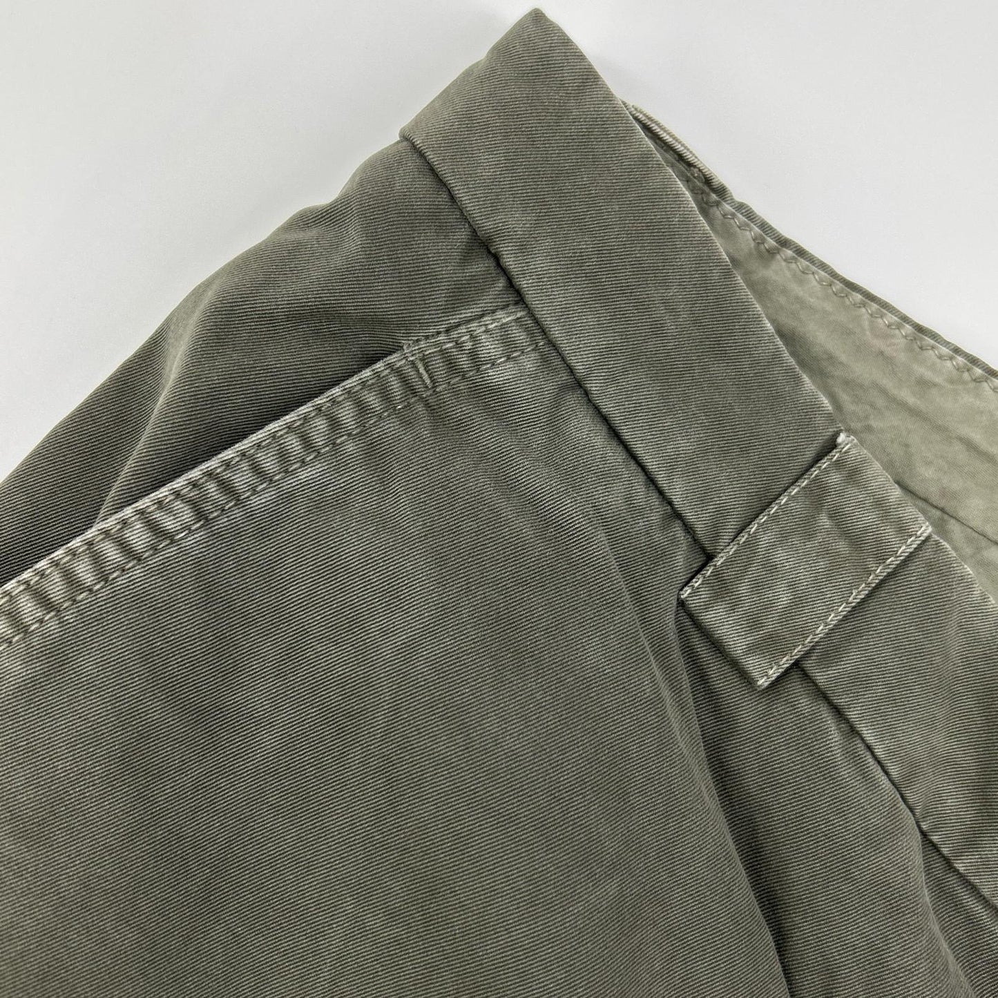 BRUNELLO CUCINELLI ブルネロクチネリ DE91930 カーキ アイビエイターパンツ ボトムス