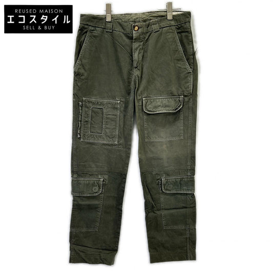 BRUNELLO CUCINELLI ブルネロクチネリ DE91930 カーキ アイビエイターパンツ ボトムス