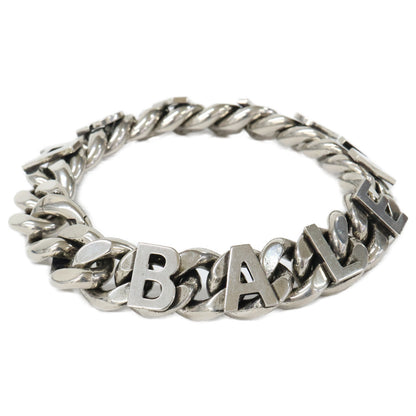 BALENCIAGA バレンシアガ 【美品】718510 ロゴ チェーン ブレスレット