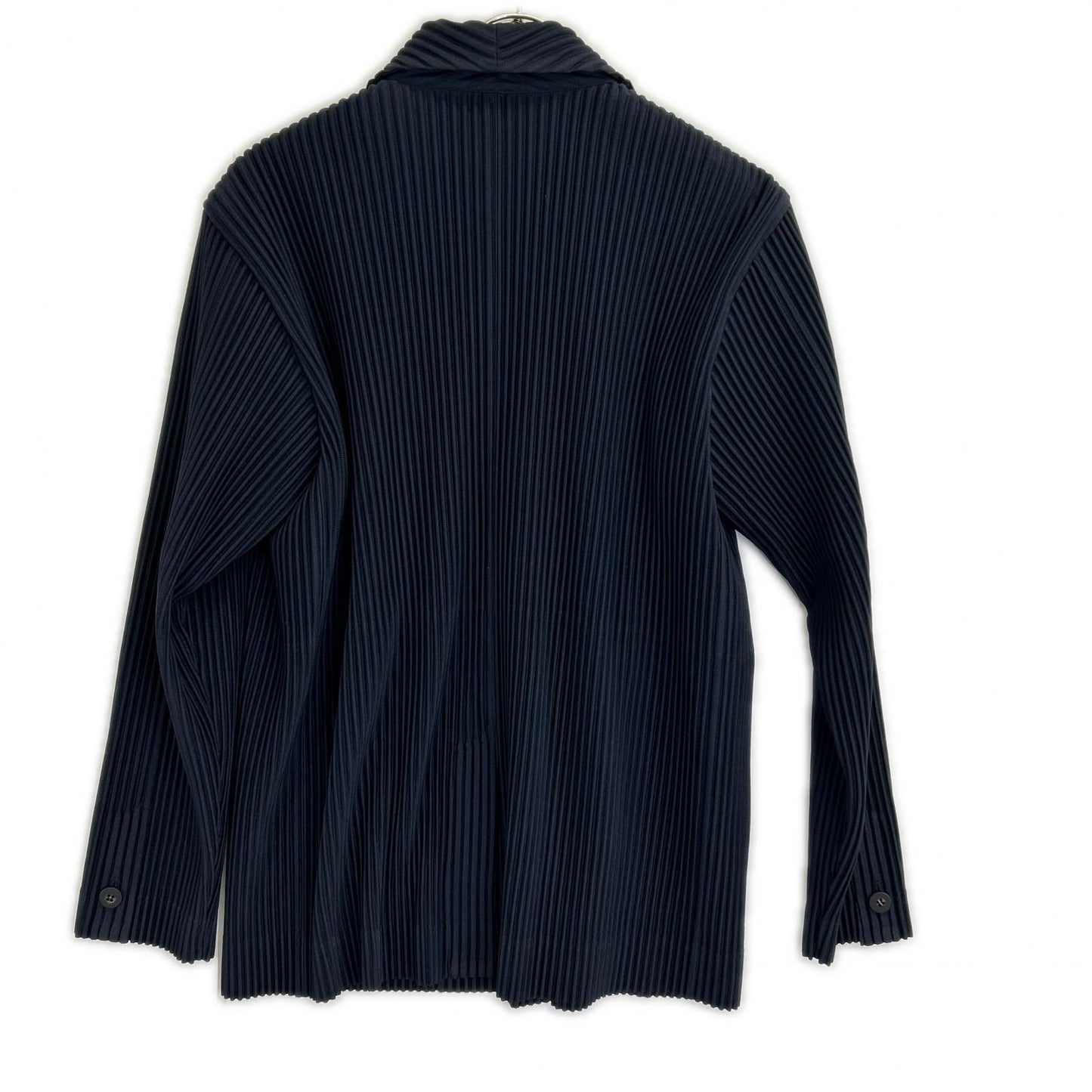 HOMME PLISSE ISSEY MIYAKE オムプリッセ イッセイミヤケ HP55JD201 ネイビー BASICS プリーツテーラードジャケット ジャケット