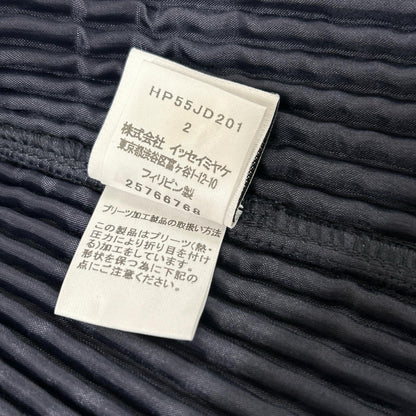 HOMME PLISSE ISSEY MIYAKE オムプリッセ イッセイミヤケ HP55JD201 ネイビー BASICS プリーツテーラードジャケット ジャケット