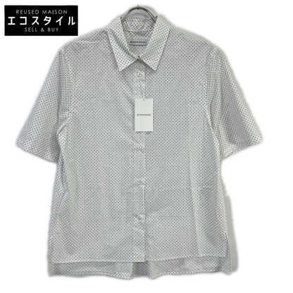 My weakness マイウィークネス 12-SH-10 ホワイト Sigrid Dot Shirt トップス