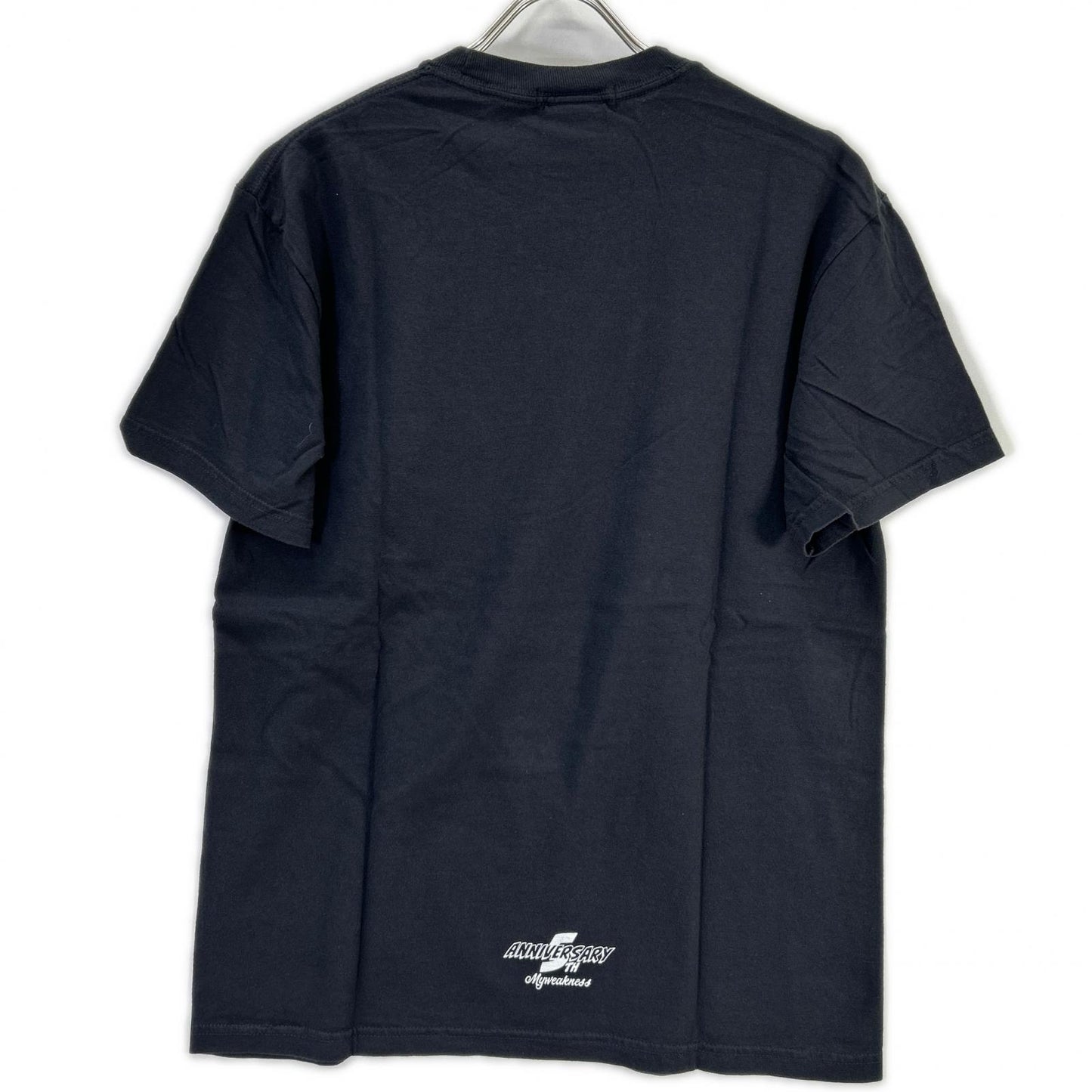 My weakness マイウィークネス 12-CS-05 ブラック ミッキー プリント 半袖Tシャツ トップス