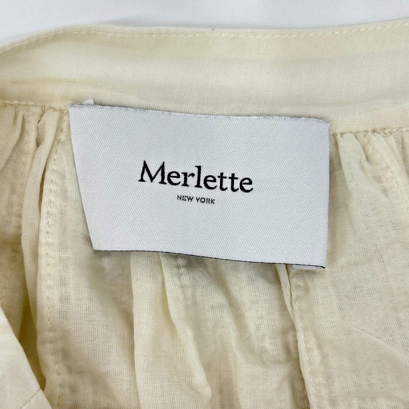 MERLETTE マーレット アイボリー パフスリーブトップス トップス
