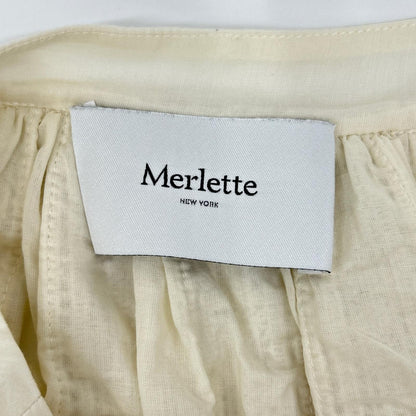 MERLETTE マーレット アイボリー パフスリーブトップス トップス