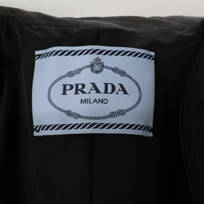 PRADA プラダ 【美品/国内正規/24年製】29X181 FROM THE RUNWAY ダメージ加工 キャンバスジャケット ジャケット