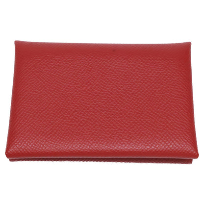 HERMES エルメス 【美品】W刻印 カルヴィ デュオ エプソン カード コインケース