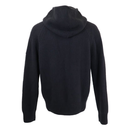 MONCLER Monkurē Excellent Condition CARDIGAN TRICOT Knit-Panel Hooded Down Jacket Jacket