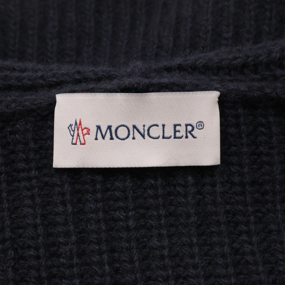 MONCLER Monkurē Excellent Condition CARDIGAN TRICOT Knit-Panel Hooded Down Jacket Jacket
