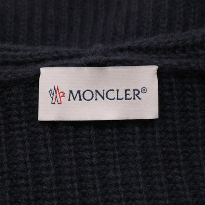 MONCLER Monkurē Excellent Condition CARDIGAN TRICOT Knit-Panel Hooded Down Jacket Jacket