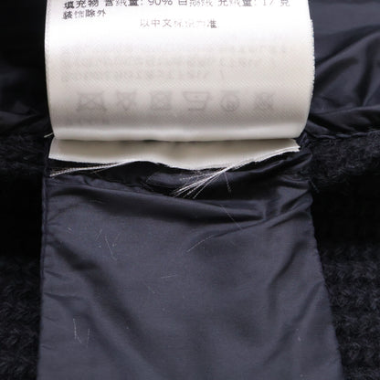 MONCLER Monkurē Excellent Condition CARDIGAN TRICOT Knit-Panel Hooded Down Jacket Jacket