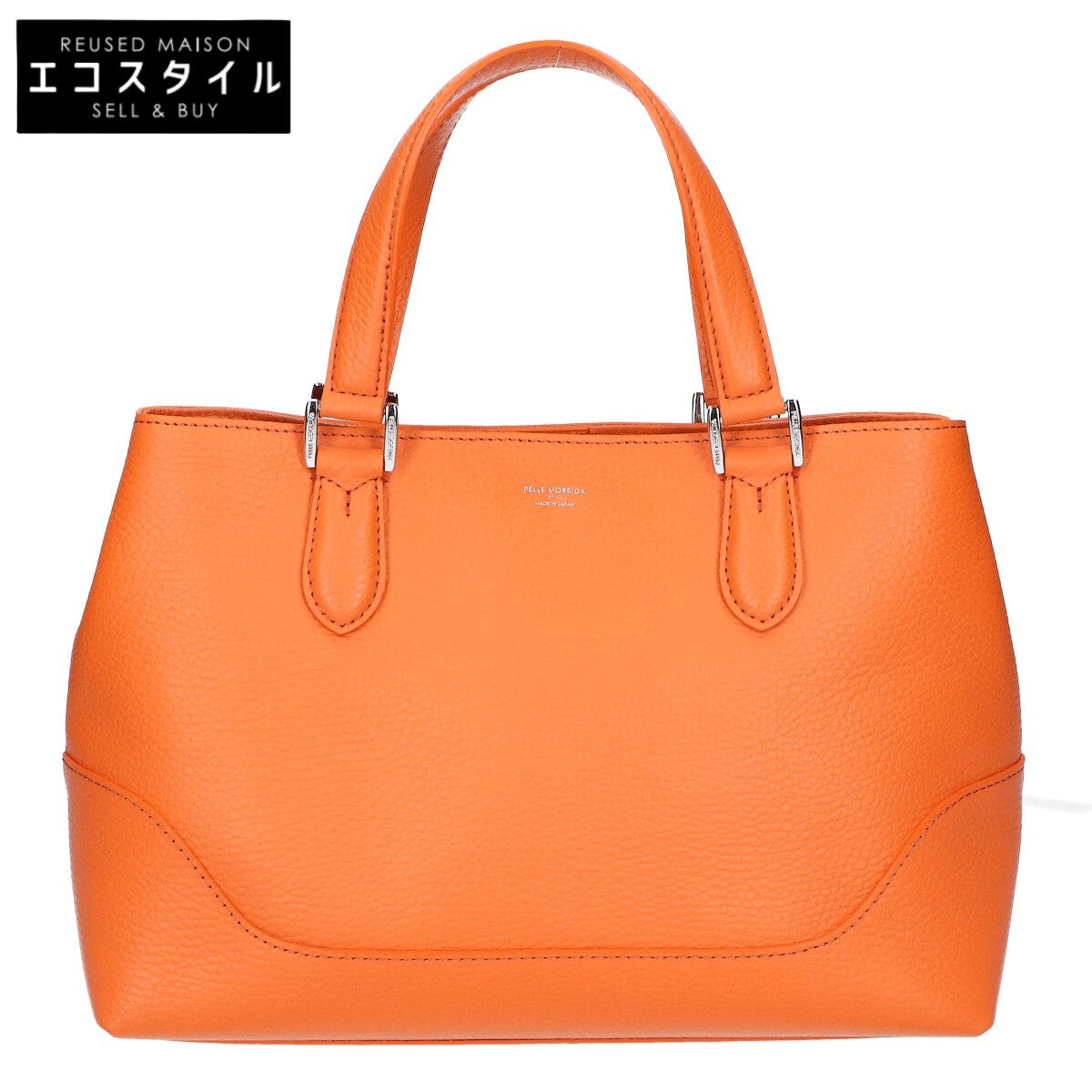 PELLE MORBIDA ペッレモルビダ 【美品】Tela Marina テーラマリーナ TE013 ミニ トートバッグ
