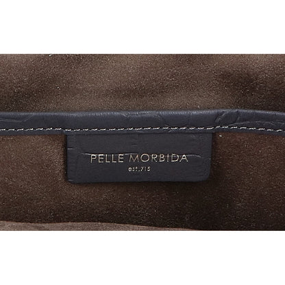 PELLE MORBIDA ペッレモルビダ 【新品同様】Maiden Voyage メイデンヴォヤージュ PMO-MB084PO MB084 型押しレザー ミニ ボストン トートバッグ