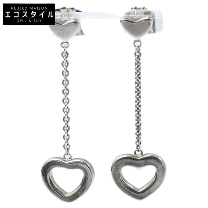 TIFFANY&Co. ティファニー 【美品】AG925 ハートリンク ドロップ ピアス