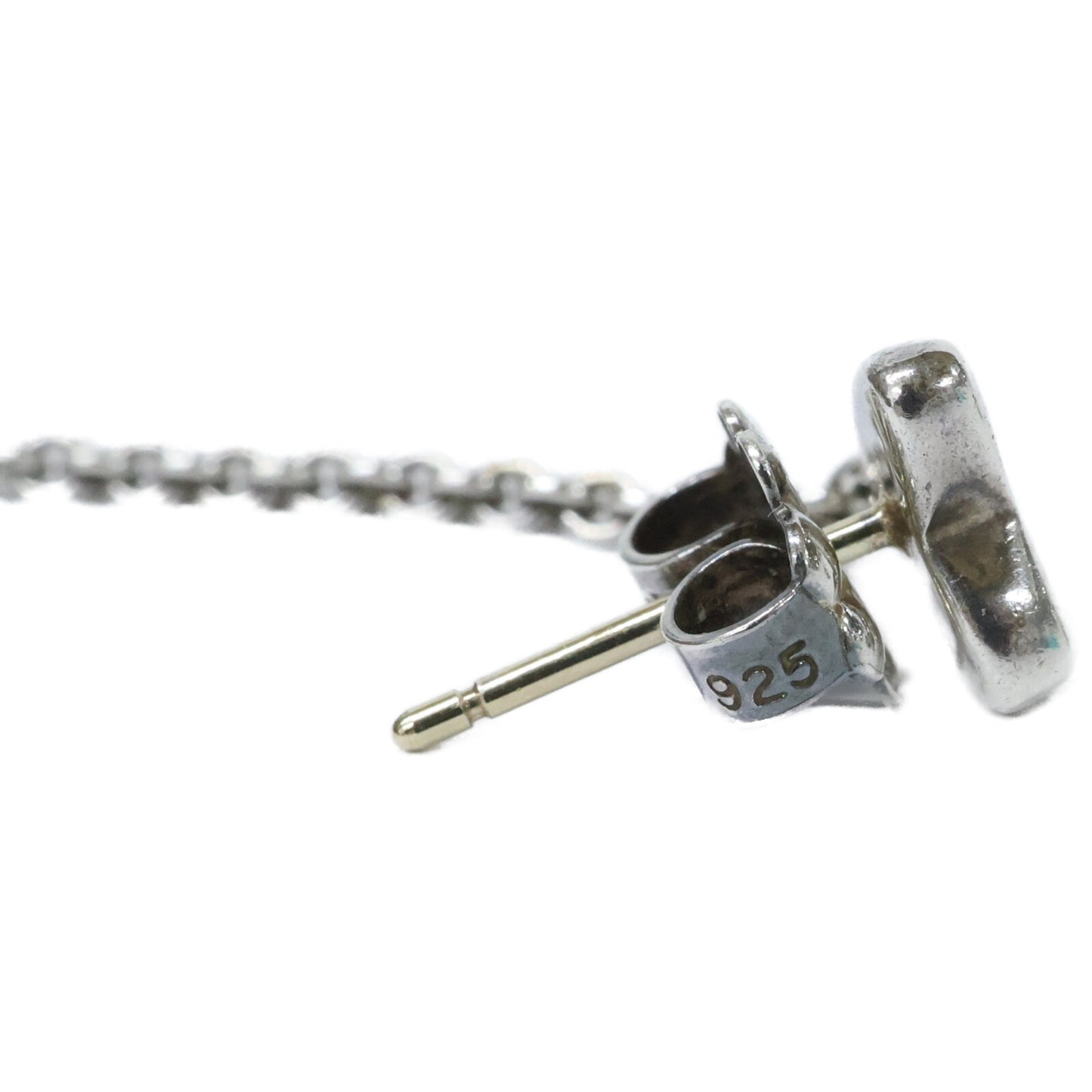 TIFFANY&Co. ティファニー 【美品】AG925 ハートリンク ドロップ ピアス