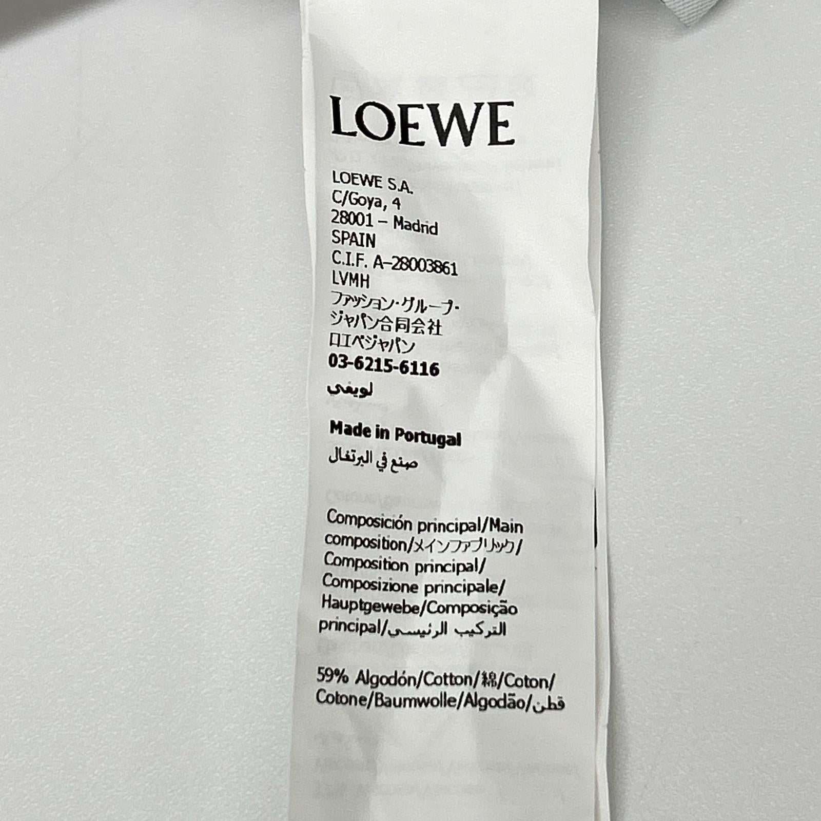 LOEWE ロエベ S359Y22XA7 SMALL FIT T-SHIRT アナグラム Tシャツ トップス