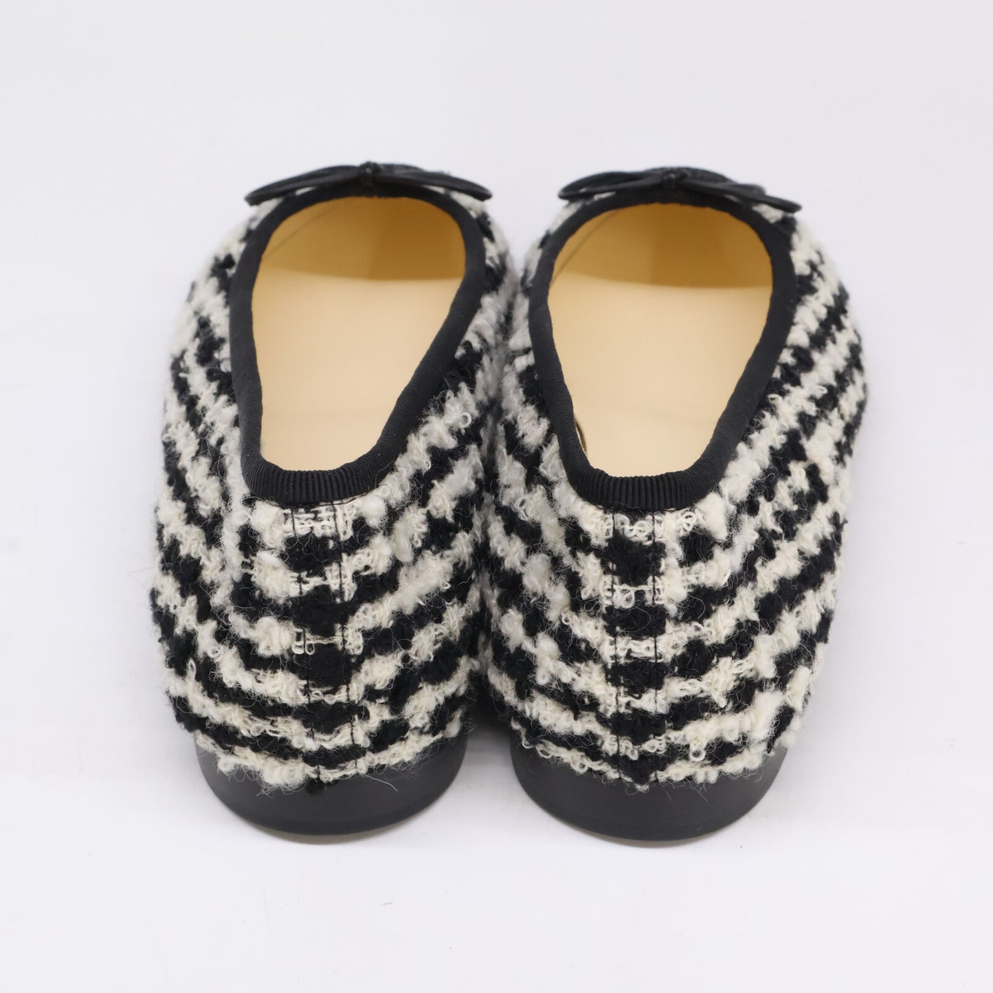CHANEL シャネル G02819 ブラック ココマーク バレエシューズ シューズ