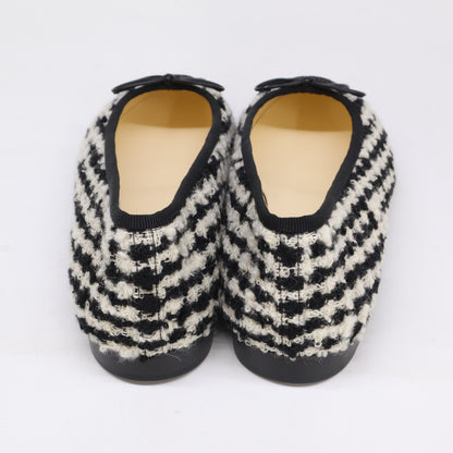 CHANEL シャネル G02819 ブラック ココマーク バレエシューズ シューズ