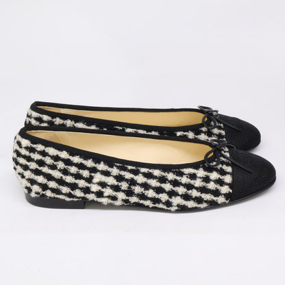CHANEL シャネル G02819 ブラック ココマーク バレエシューズ シューズ