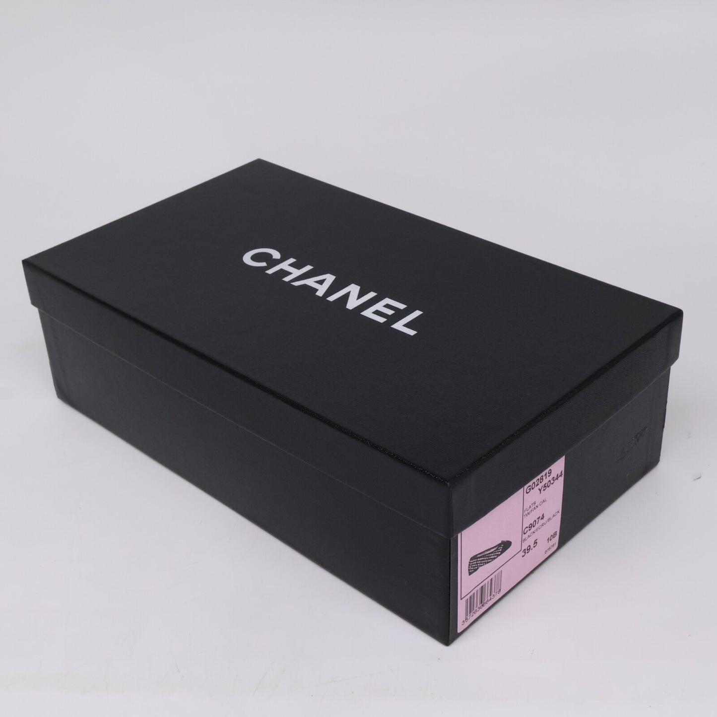 CHANEL シャネル G02819 ブラック ココマーク バレエシューズ シューズ