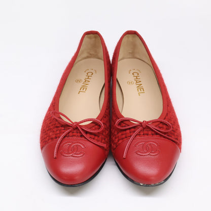 CHANEL シャネル G02819 ココマーク バレエシューズ シューズ