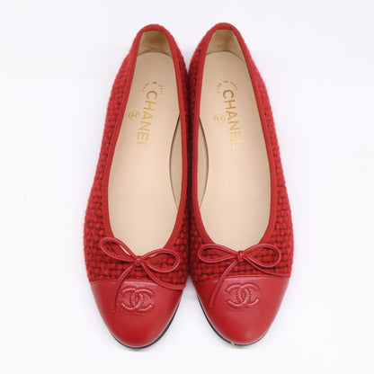 CHANEL シャネル G02819 ココマーク バレエシューズ シューズ