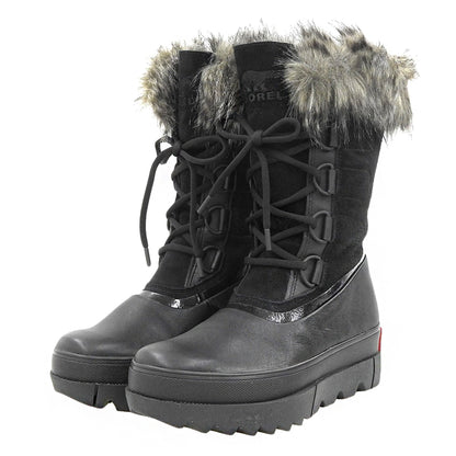 SOREL ソレル 新品同様 JOAN OF ARCTIC スノーブーツ メンズ ブラック 26cm シューズ