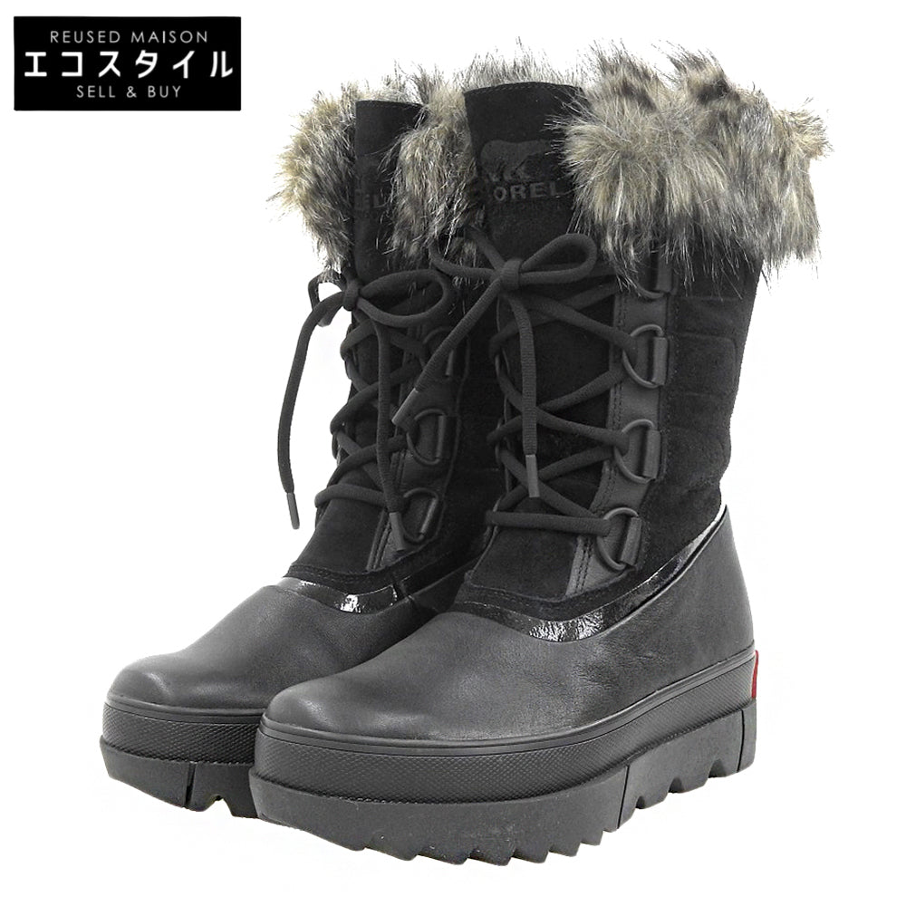 SOREL ソレル 新品同様 JOAN OF ARCTIC スノーブーツ メンズ ブラック 26cm シューズ
