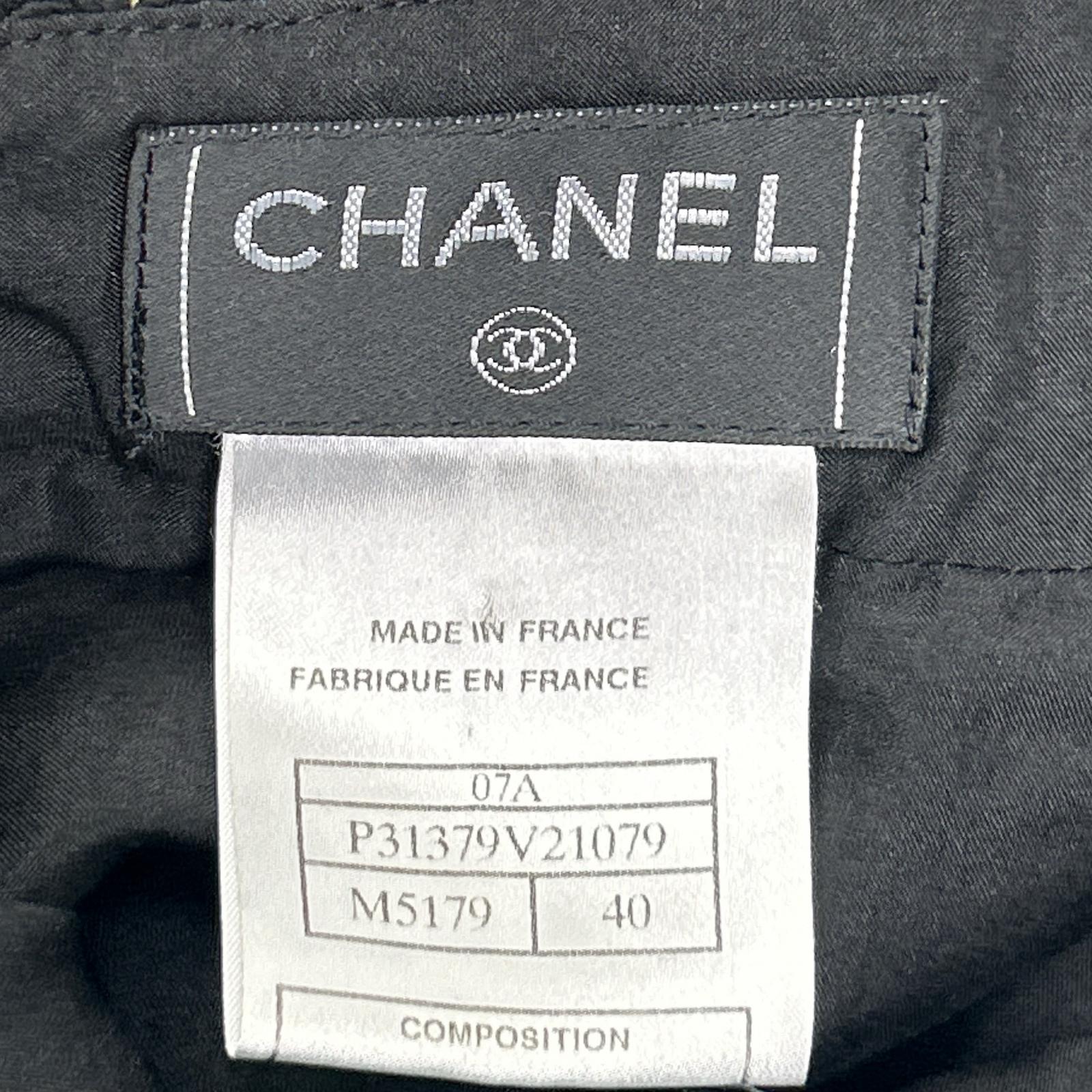 CHANEL シャネル 07A P31379V21079 ツイード スカート スカート