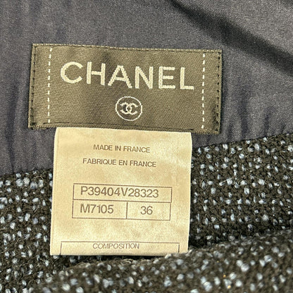 CHANEL シャネル P39404V28323 デニム調 ツイード スカート スカート