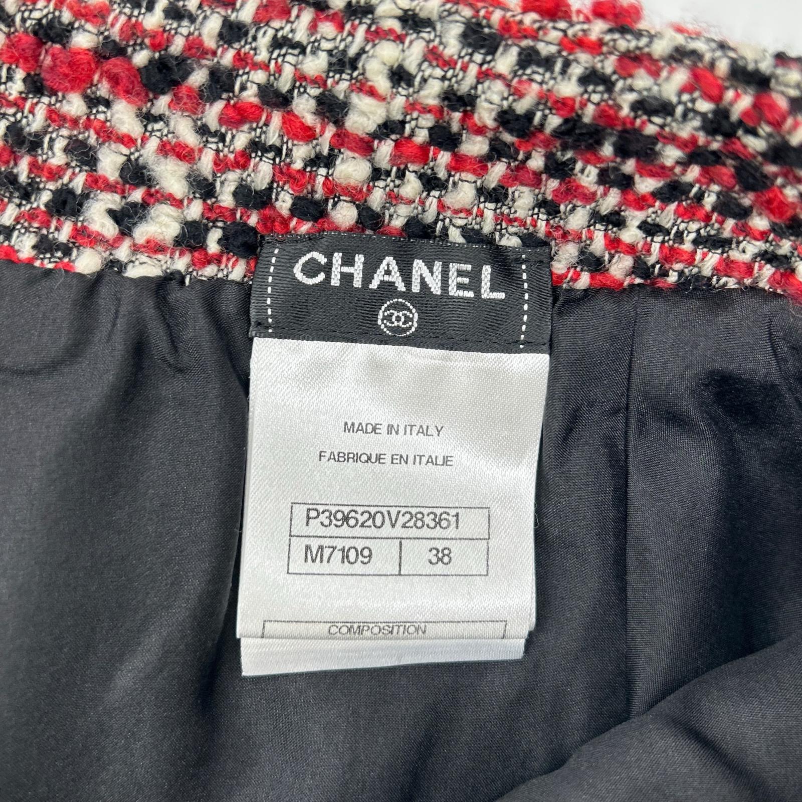 CHANEL シャネル P39620V28361 ツイード スカート スカート