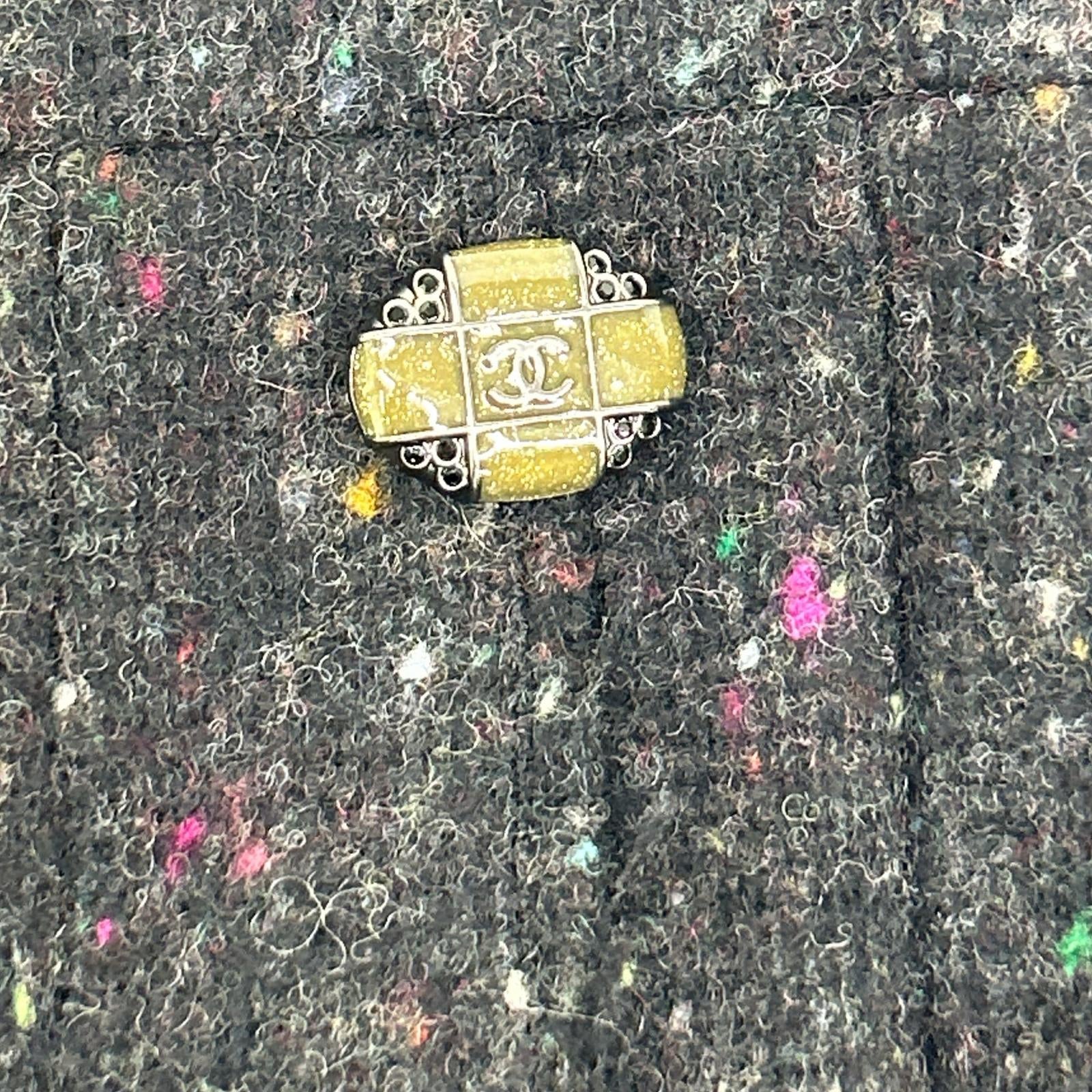CHANEL シャネル P39002V28214 ウール プリーツスカート スカート