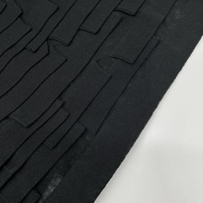 CHANEL シャネル P53209K06887 リネン混 フリル ニットワンピース ワンピース