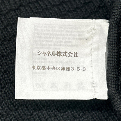 CHANEL シャネル P42972K04361 CC釦 シルク×カシミヤ ニットカーディガン トップス