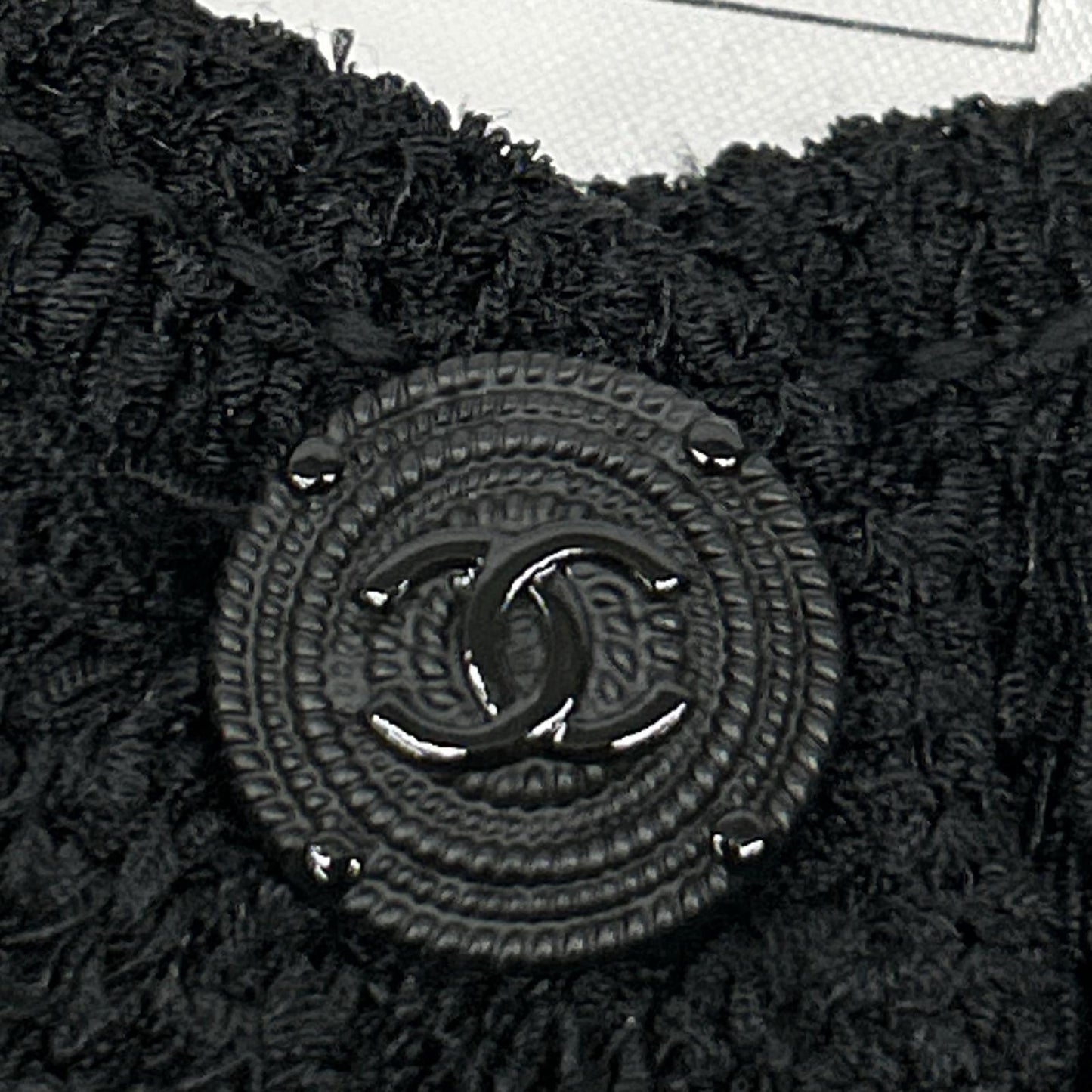 CHANEL シャネル P42972K04361 CC釦 シルク×カシミヤ ニットカーディガン トップス