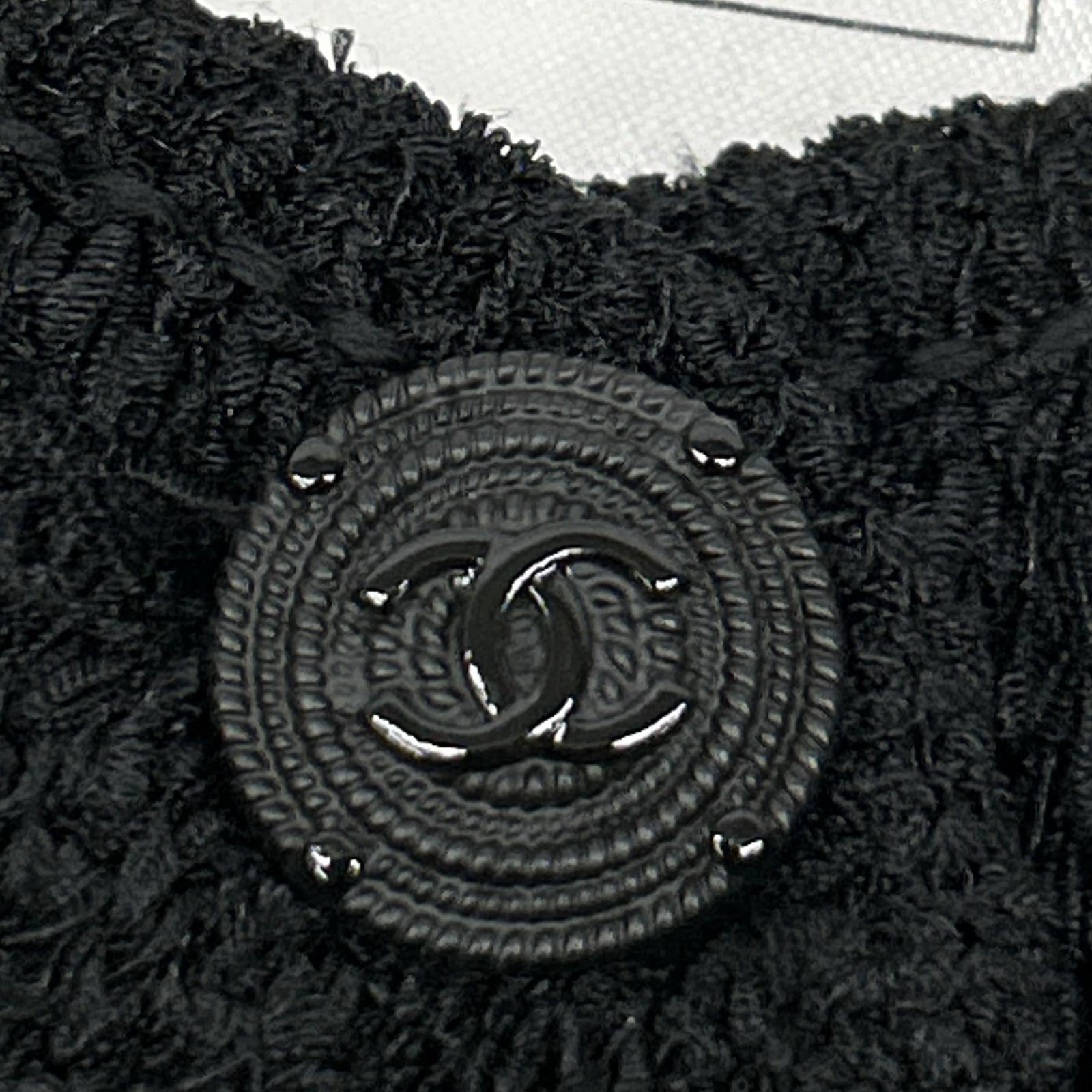 CHANEL シャネル P42972K04361 CC釦 シルク×カシミヤ ニットカーディガン トップス