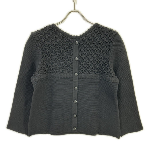 CHANEL シャネル P41983K03209 ブラック CC釦 ニットセーター トップス