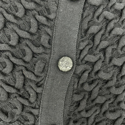 CHANEL シャネル P41983K03209 ブラック CC釦 ニットセーター トップス