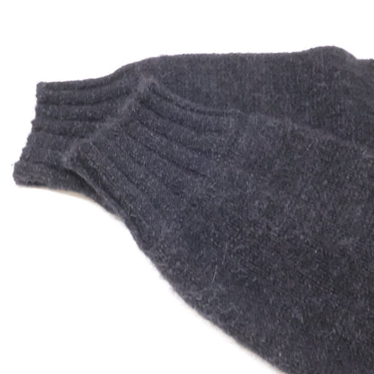 CHANEL シャネル 美品 国内正規 08A P34252K00949 CC釦 カシミヤ混 ニット切替 ワンピース