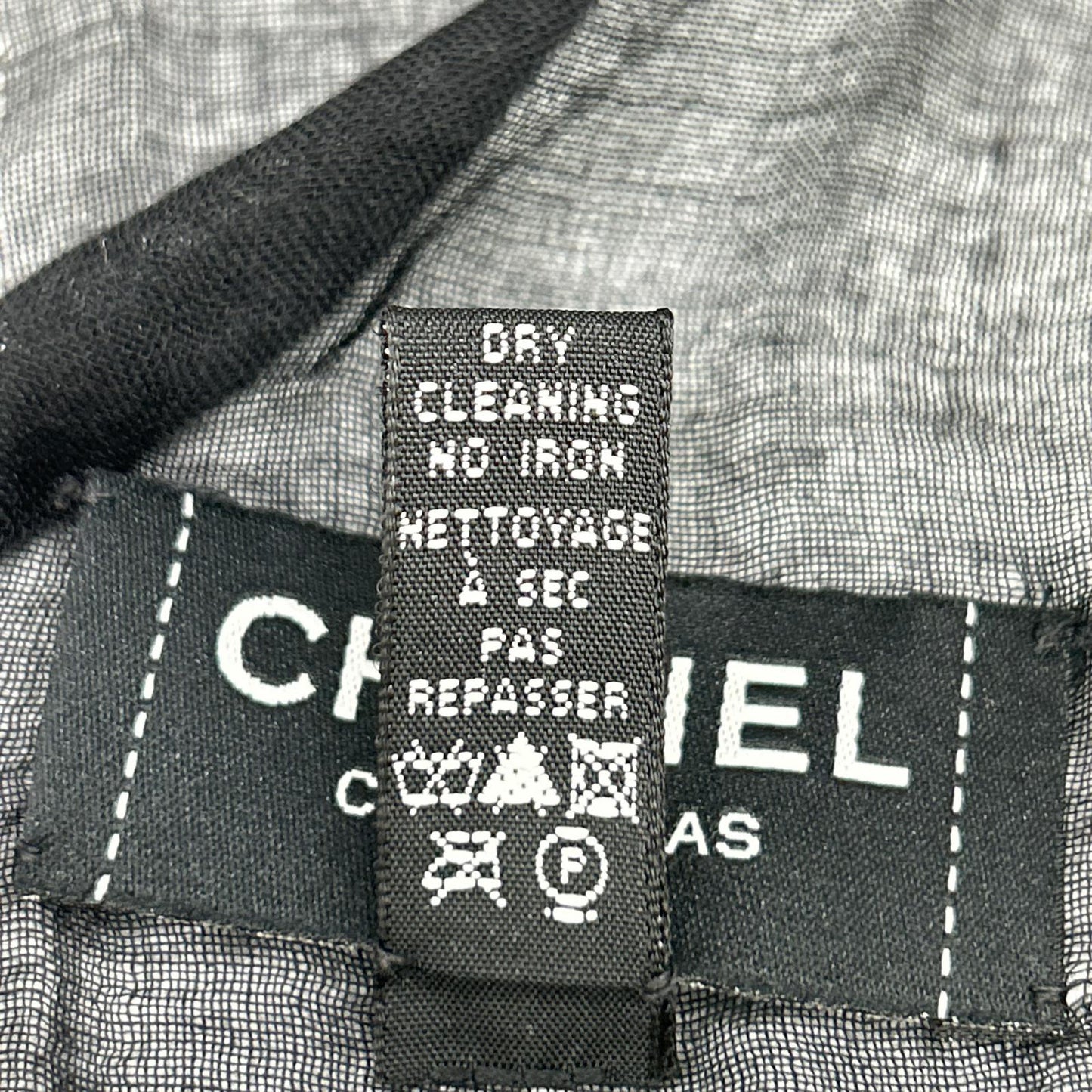CHANEL シャネル 2009 クリスマス ココマーク刺繍 カシミヤ混 ストール ストール